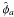 \hbox{$\hat{\phi}_a$}