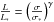 \hbox{$\frac{L}{L_*}=\left(\frac{\sigma}{\sigma_*}\right)^{\gamma}$}