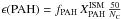 \hbox{$\epsilon({\rm PAH}) = f_{\rm PAH}\,X^{\rm ISM}_{\rm PAH}\,\frac{50}{N_{\rm C}}$}