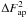 \hbox{$\Delta F_{\rm ap}^2$}