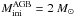 \hbox{$M^{\rm AGB}_{\rm ini} = 2~M_{\odot}$}