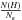 \hbox{${N{\left({H}\right)}\over N_{\rm e}}$}