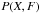 \hbox{$P{\left({X,F}\right)}$}