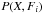 \hbox{$P{\left({X,F_i}\right)}$}