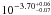\hbox{$10^{-3.70^{+0.06}_{-0.07}}$}