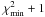 \hbox{$\chi^2_{\min}+1$}