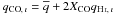 \hbox{$\qco{\imath}= \overline{q}+2\xco \qhi{\imath}$}