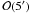 \hbox{$\mathcal{O}(5^\prime)$}