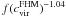 \hbox{$f(c^{\rm FHM}_{\rm vir})^{-1.04}$}