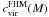 \hbox{$c^{\rm FHM}_{\rm vir}(M)$}