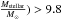 \hbox{$\frac{M_\mathrm{stellar}}{M_{\odot}})>9.8$}