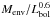 \hbox{$M_{\rm env}/L_{\rm bol}^{0.6}$}