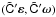 \hbox{$(\tilde{\tens{C}}'\vec{\varepsilon},\tilde{\tens{C}}'\vec{\omega})$}