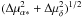 \hbox{$(\Delta\mu_{\alpha *}^2+\Delta\mu_\delta^2)^{1/2}$}