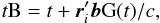 \begin{equation} \label{eq:roemer} t{\rm B} = t + \vec{r}_i'\vec{b}{\rm G}(t)/c , \end{equation}