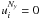 \hbox{$u^{N_{y}}_i =0$}