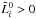 \hbox{$\tcoeff{L}{i}{0} > 0$}
