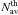 \hbox{$N^{\rm th}_{\rm av}$}