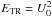 \hbox{$E_{\rm TR}=U_0^2$}