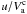 \hbox{$u/V_{\rm a}^{\rm c}$}