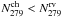 \hbox{$N_{279}^{\rm ch}<N_{279}^{\rm rv}$}
