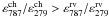\hbox{$\varepsilon_{787}^{\rm ch}/\varepsilon_{279}^{\rm ch}>\varepsilon_{787}^{\rm rv}/\varepsilon_{279}^{\rm rv}$}