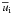 \hbox{$\overline{u}_{\rm i}$}