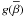 \hbox{$g(\overline{\beta})$}