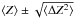 \hbox{$\langle Z\rangle \pm \sqrt{\langle \Delta Z^2 \rangle}$}
