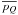 \hbox{$\overline{p_Q}$}