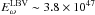 \hbox{$E_{\omega}^{\rm LBV}\sim3.8\times{10^{47}}$}