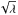 \hbox{$\sqrt{\lambda}$}