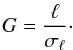 \appendix \setcounter{section}{2} \begin{equation} G = \frac{\ell}{\sigma_{\ell}}\cdot \label{eq:sn} \end{equation}