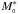 \hbox{$M^{\ast}_{\ssty 0}$}