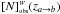 \hbox{$\obs{N}^{\ssty W}(z_{a \rightarrow b})$}