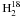 \hbox{${\rm H}_2^{18}$}