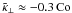 \hbox{$\tilde\kappa_\perp\approx-0.3\,\Co$}