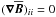 \hbox{$(\nab \meanBB)_{ii} = 0$}