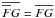 \hbox{$\overline{\overline{F} G} = \overline{F} \overline{G}$}