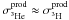 \hbox{$\sigma^{\rm prod}_{\het{}} \approx \sigma^{\rm prod}_{\trit{}}$}