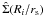 \hbox{$\hat{\Sigma}(R_i/r_{\mathrm{s}})$}