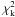\hbox{$\chi_{\mathrm{k}}^2$}