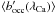 \hbox{$\langle b'_{\mathrm{occ}}(\lambda_{\mathrm{Ca}}) \rangle$}