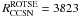 \hbox{$R_{\rm{CCSN}}^{\rm{ROTSE}} = 3823$}