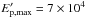 \hbox{$E_{\rm p,max}' = 7 \times 10^{4}$}