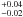 \hbox{$^{+0.04}_{-0.02}$}