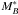 \hbox{$M^*_{B}$}