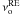 \hbox{$\nu_{\rm o}^{\rm RE}$}
