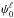\hbox{$\psi_0^{\ell}$}