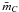 \hbox{$\bar{m}_C$}